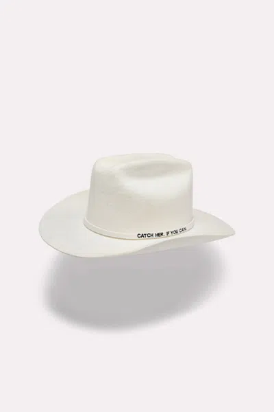 Dorothee Schumacher Felted Wool Hat In White