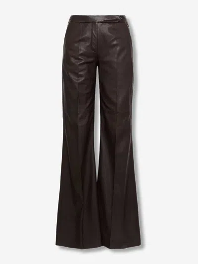 Dorothee Schumacher Sleek Statement Trousers In Brown