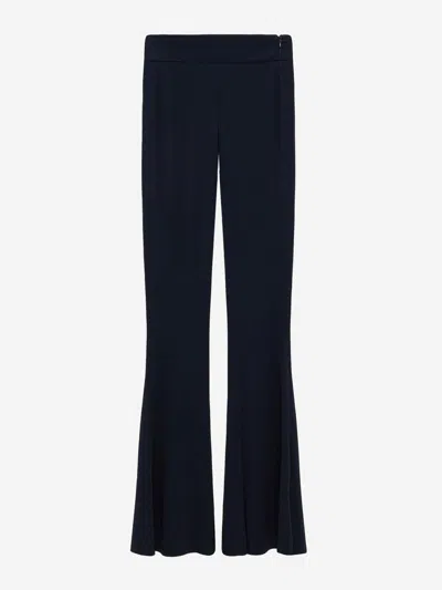Dorothee Schumacher Flared Leg Pants In Navy