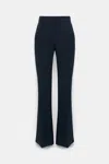 Dorothee Schumacher Flared Pants In Punto Milano In Blue