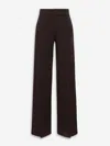 Dorothee Schumacher Emotional Essence Wide-leg Pants In Brown