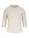 Dorothee Schumacher Floral-appliqué T-shirt In Neutrals