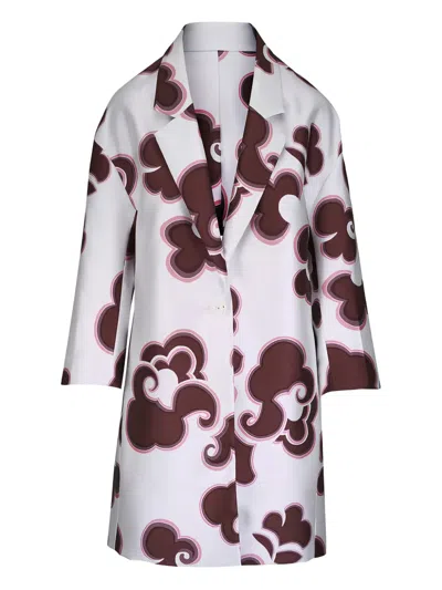 Dorothee Schumacher Floral Coat In White
