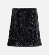 Dorothee Schumacher Attraction Mini Skirt In Blue