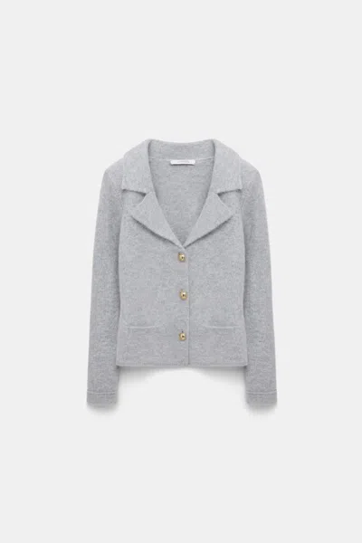 DOROTHEE SCHUMACHER FLUFFY KNIT BLAZER-STYLE CARDIGAN