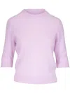 Dorothee Schumacher Fluffy Statement Pullover In Rosa