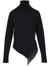 Dorothee Schumacher Pullover Mit Fransen In Schwarz