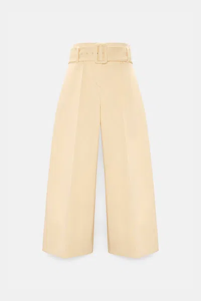 Dorothee Schumacher High-waisted Cotton Culottes In Pink