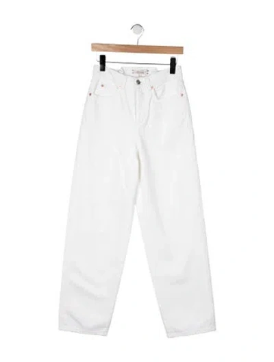 Pre-owned Dorothee Schumacher High-rise Straight Leg Jeans W/ Tags In Multi