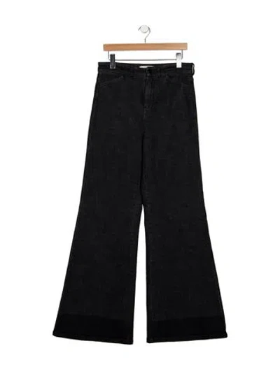 Pre-owned Dorothee Schumacher High-rise Wide Leg Jeans In Blue