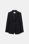 Dorothee Schumacher Refreshing Ambition Jacket In Black