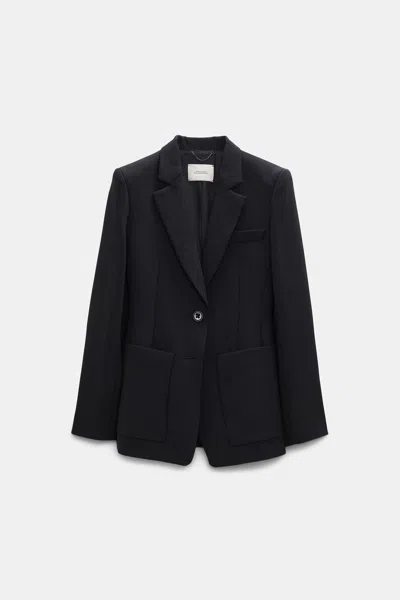 Dorothee Schumacher Refreshing Ambition Jacket In Black