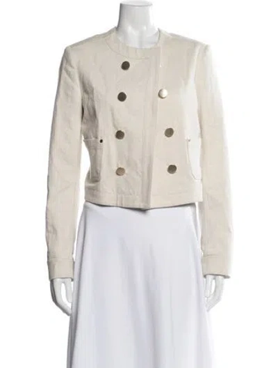 Pre-owned Dorothee Schumacher Jacket In Neutral