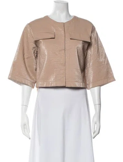 Pre-owned Dorothee Schumacher Jacket In Neutrals