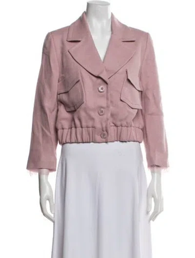 Pre-owned Dorothee Schumacher Jacket In Pink