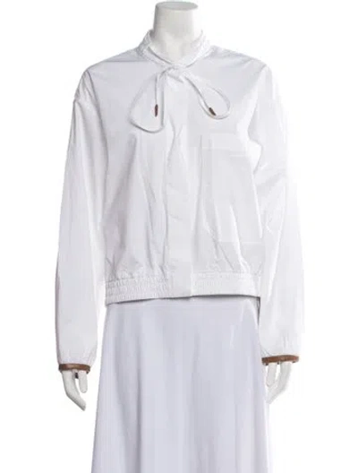 Pre-owned Dorothee Schumacher Jacket In White