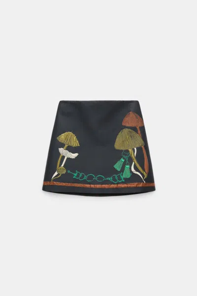 Dorothee Schumacher Jacquard Mini-skirt In Multi Colour