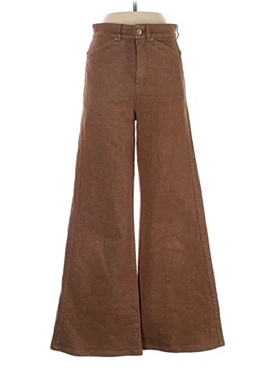 Pre-owned Dorothee Schumacher Jeans In Brown