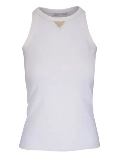 Dorothee Schumacher Jersey Tank Top In White