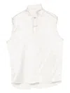 Dorothee Schumacher Keyhole-neck Sleeveless Blouse In Neutral