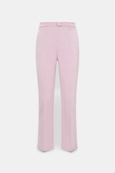 Dorothee Schumacher Kick Flare Pants In Punto Milano In Pink