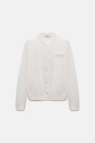 Dorothee Schumacher Cardigan Im Bomberjacken-stil In Purple