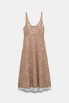 Dorothee Schumacher Lace Overlay Midi-dress