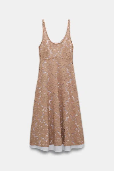Dorothee Schumacher Lace Overlay Midi-dress
