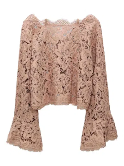 Dorothee Schumacher Lacy Dream Blouse In Neutral