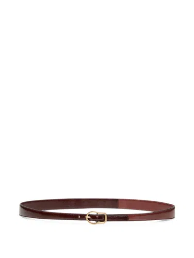 Dorothee Schumacher Leather Belt In Brown