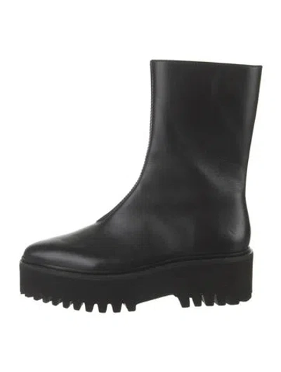 Pre-owned Dorothee Schumacher Leather Boots In Black