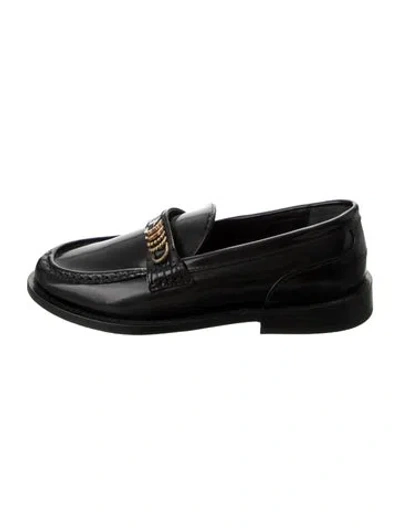 Pre-owned Dorothee Schumacher Leather Loafers In Black