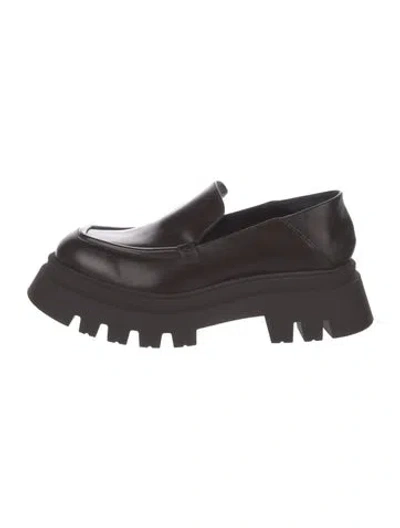 Pre-owned Dorothee Schumacher Leather Loafers In Brown