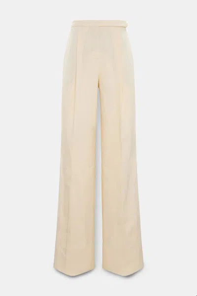 Dorothee Schumacher Linen-cotton Pants In White