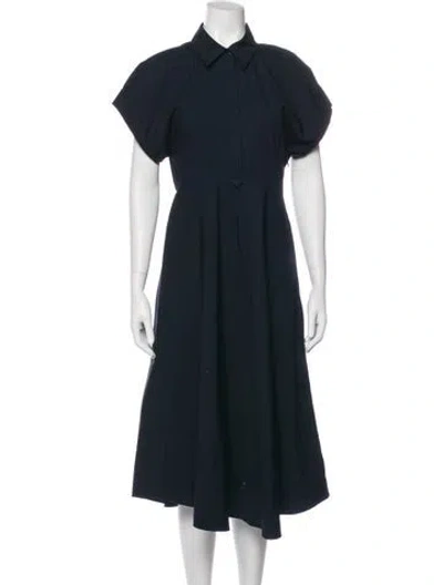 Pre-owned Dorothee Schumacher Long Dress In Green