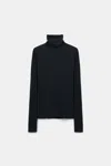Dorothee Schumacher Long Sleeve Turtleneck In Black