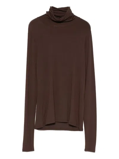 DOROTHEE SCHUMACHER LONG-SLEEVE TURTLENECK TOP