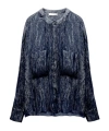 Dorothee Schumacher Shimmering Shine Blouse In Black