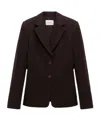 Dorothee Schumacher Button-fastening Patch-pocket Blazer In Brown