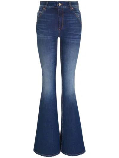 Dorothee Schumacher Love Flared Jeans In Blue