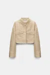 Dorothee Schumacher Lurex-tweed Cropped Jacket.