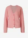 Dorothee Schumacher Luxury Delight Cardigan In Pink