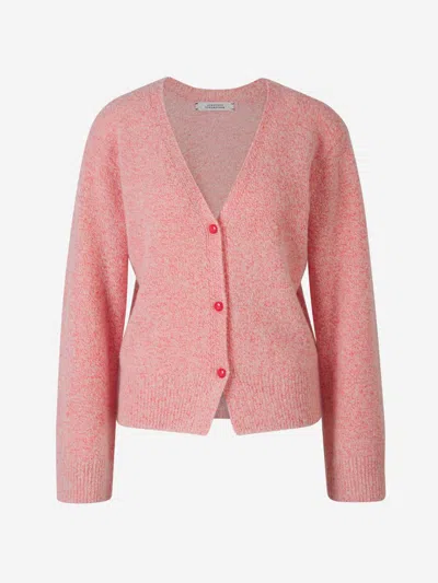 Dorothee Schumacher Luxury Delight Cardigan In Pink