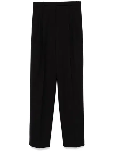 Dorothee Schumacher Luxury Elegance Trousers In Black