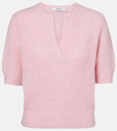 DOROTHEE SCHUMACHER LUXURY LOVE CASHMERE-BLEND TOP