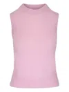 Dorothee Schumacher Luxury Love Knitted Top In Pink