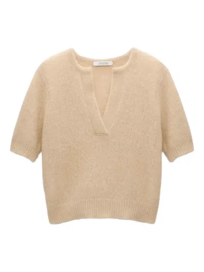 Dorothee Schumacher Luxury Love Top In Neutral