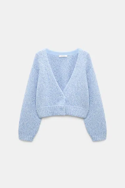 Dorothee Schumacher Merino-cashmere Cardigan In Blue