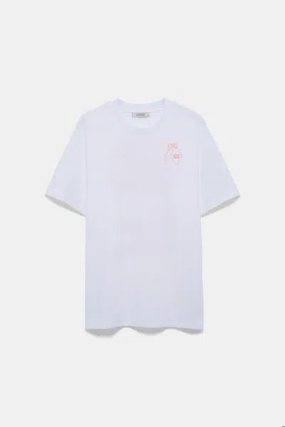 Dorothee Schumacher "mi Casa Es Tu Casa" T-shirt In White