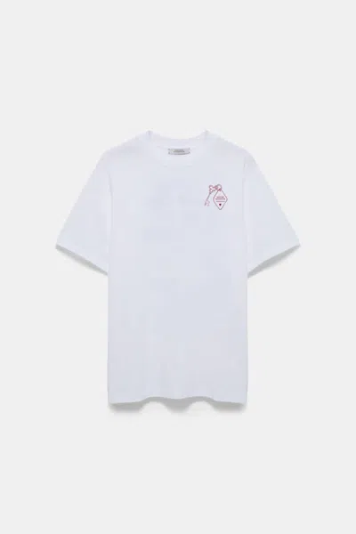 Dorothee Schumacher """mi Casa Es Tu Casa"" T-shirt" In White